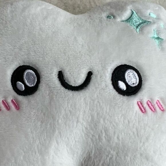 Squishable Tooth Fairy Flat Pillow Plush
5" Stuffed Toy, White and Blue, 1 Count - Picture 6 of 12